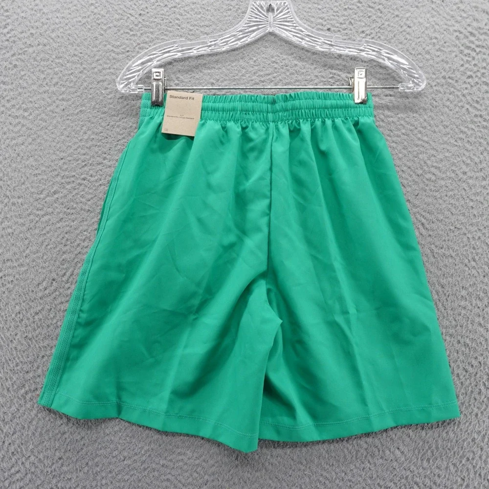 Nike Kids Dri FIT Training Shorts Green Youth Size Large NEW‎